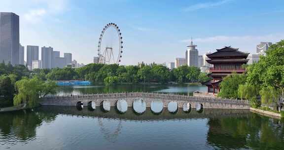 合肥 逍遥津 古逍遥津 摩天路 城市花园