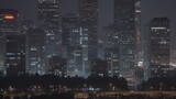 国贸夜景 北京夜景 原片素材高清在线视频素材下载