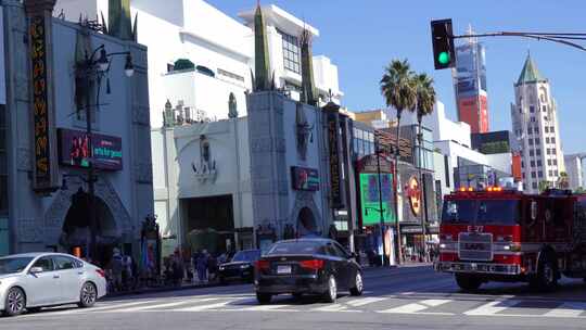好莱坞街景