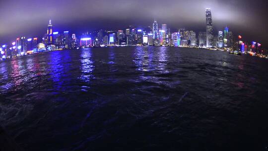 香港维多利亚港夜景