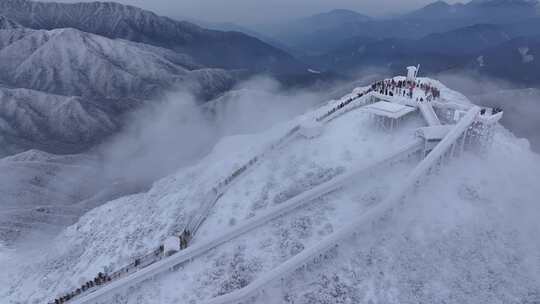 中国湖南省永州市蓝山县云冰山旅游景区