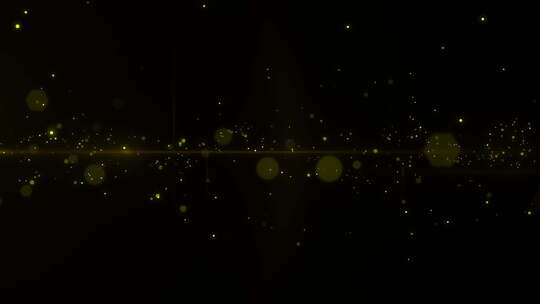 金色粒子闪烁 带通道