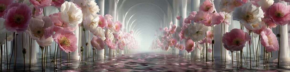 梦幻花卉长廊3D场景