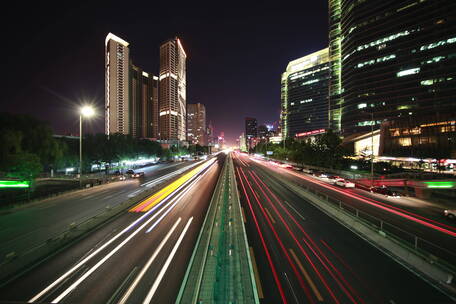 北京街道 延时 5K