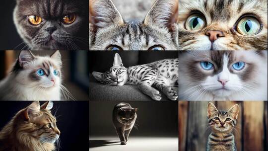 萌猫百态写真集小猫猫咪(前97S为快速预览)