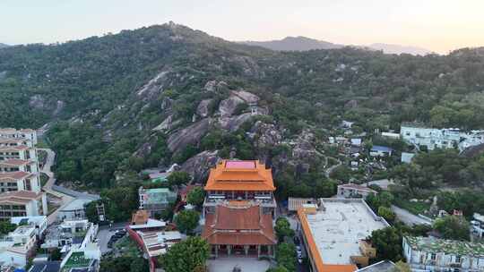 福建厦门太清宫航拍