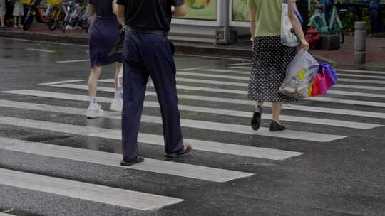 2023广州海珠最新红绿灯人行道过马路
