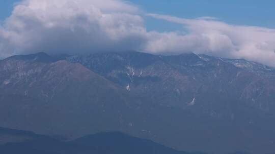 苍山云雪山云横移