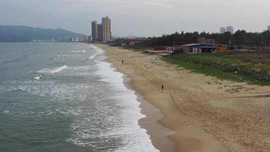 大海、沙滩、海浪、浪花