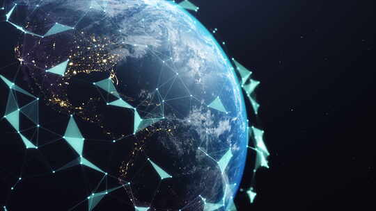 全球数字化区块链共享云供应链