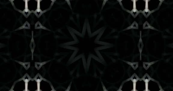 479  4K时尚暗黑动感几何拼接高级万花筒