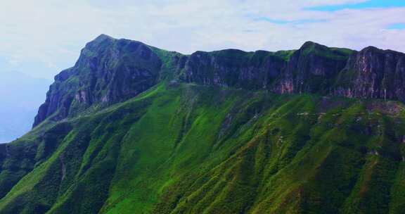 云南贵州拍自然风光大山山上高山云流