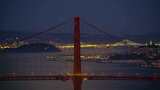 航拍旧金山金门大桥高清在线视频素材下载