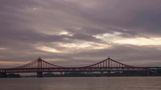 东莞东江大桥夜景延时