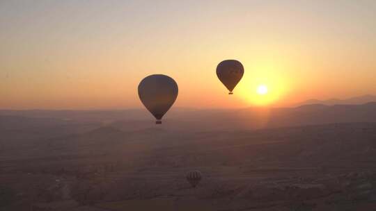 土耳其的热气球视频素材模板下载