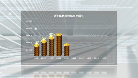 简约数据图表模板