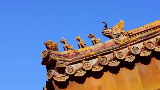 北京故宫古建筑视频素材模板下载
