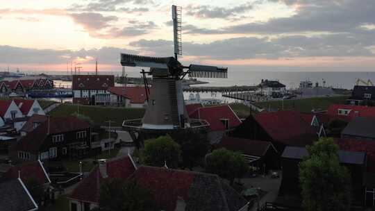 荷兰郊外天然农场牧场