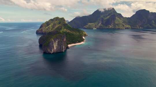 岛屿，海，悬崖， El Nido