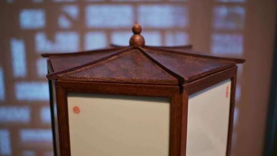 中式古典灯笼特写素材