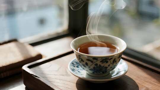 立秋处暑中式茶道传统文化慢生活视频