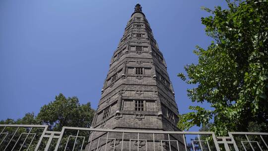 杭州宝石山景区保俶塔