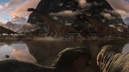 恐龙 恐龙世界视频素材模板下载