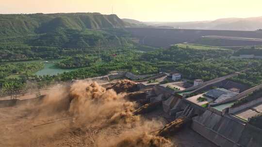 黄河小浪底调水调沙水利工程