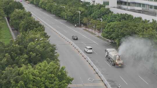 城市道路洒水车