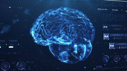 科技大脑展示AE视频素材教程下载