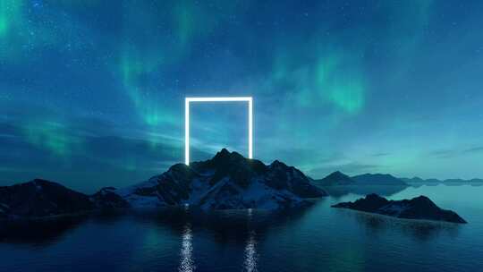 未来之门 未来 神秘 虚拟门