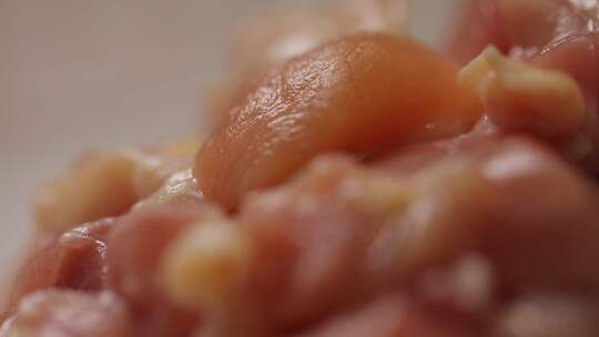 肉类食材微距特写