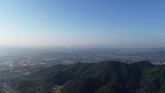 湖南韶山城中与城边景致