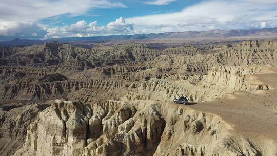 西藏阿里扎达玛朗大峡谷汽车越野自驾