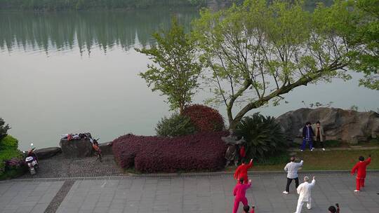 富春江江南水乡风景视频