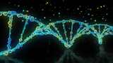 动画效果DNA生物技术细胞分子高清在线视频素材下载