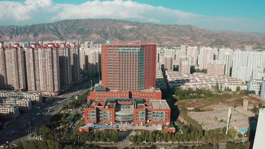 青海省第五人民医院航拍