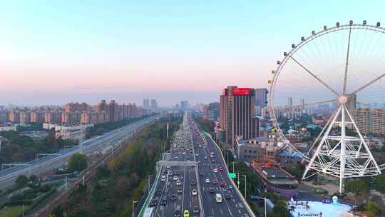 上海中环沪闵高架路  沪闵高架立交桥