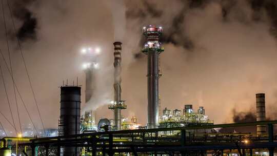 工厂 烟囱 污染 烟雾 工业
