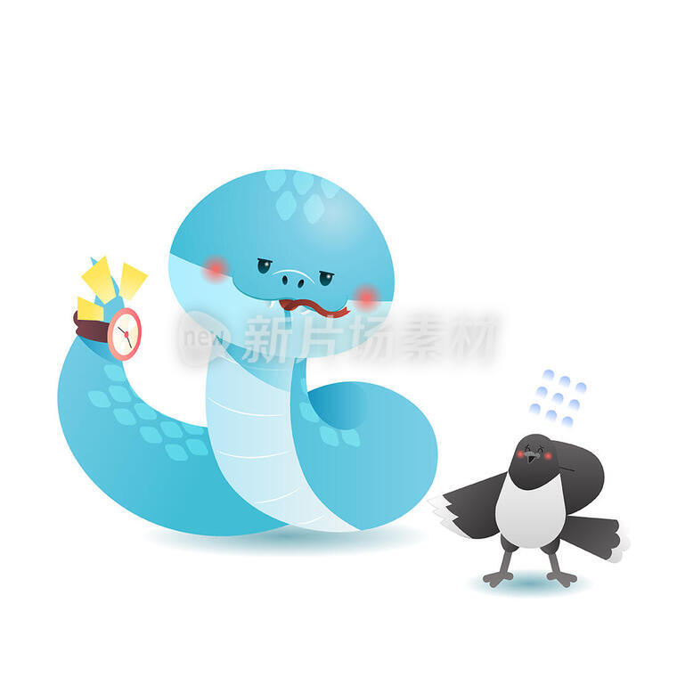 一只迟到的喜鹊