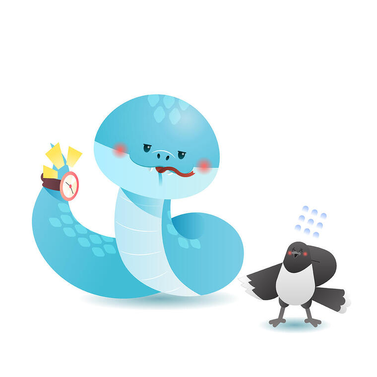 一只迟到的喜鹊 一只迟到的喜鹊