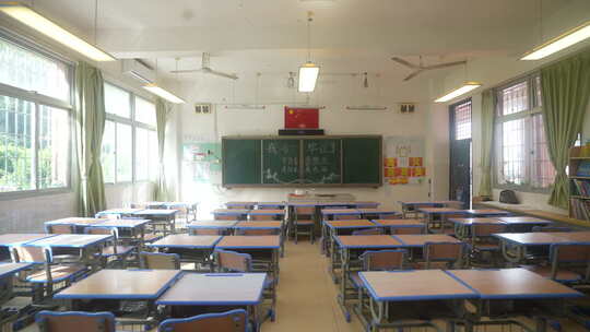 中小学校园 校园空镜  小学校园 思明小学