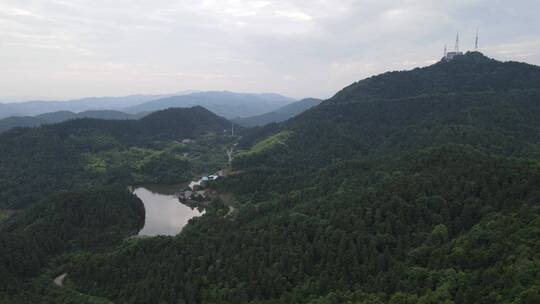 航拍祖国大好河山青山绿水