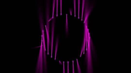 光束光束光束灯紫光圆形