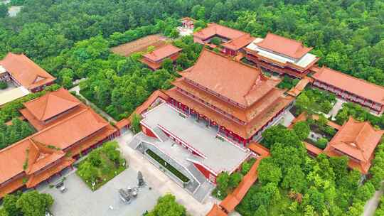 安徽省合肥市蜀山区大蜀山合肥开福禅寺风景