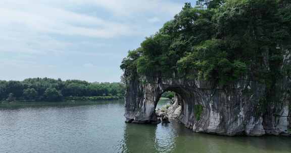 广西桂林阳朔绿水青山航拍