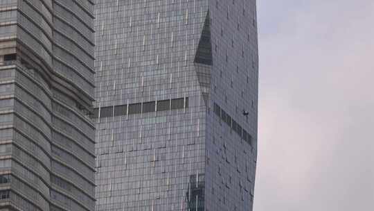 广州市天河区CBD高楼大厦延时摄影