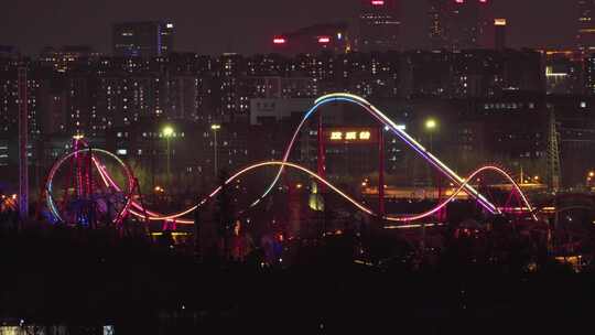 北京灯光秀奥林匹克公园