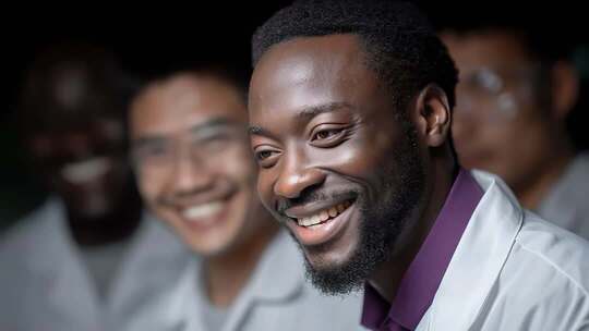 笑容洋溢幸福瞬间温暖治愈美好心情