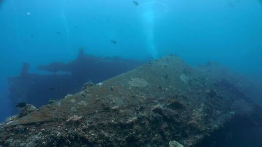 巴厘岛沉船自由潜